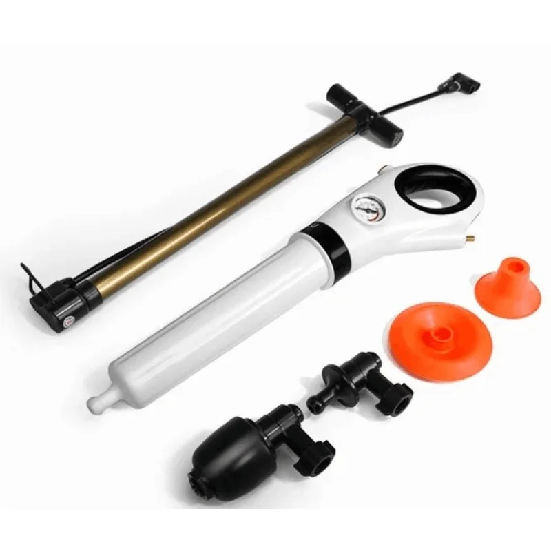 

Pipe dredging device Manual pneumatic toilet blockage to clear the sewer Fashion machine for sewer blockage High pressure