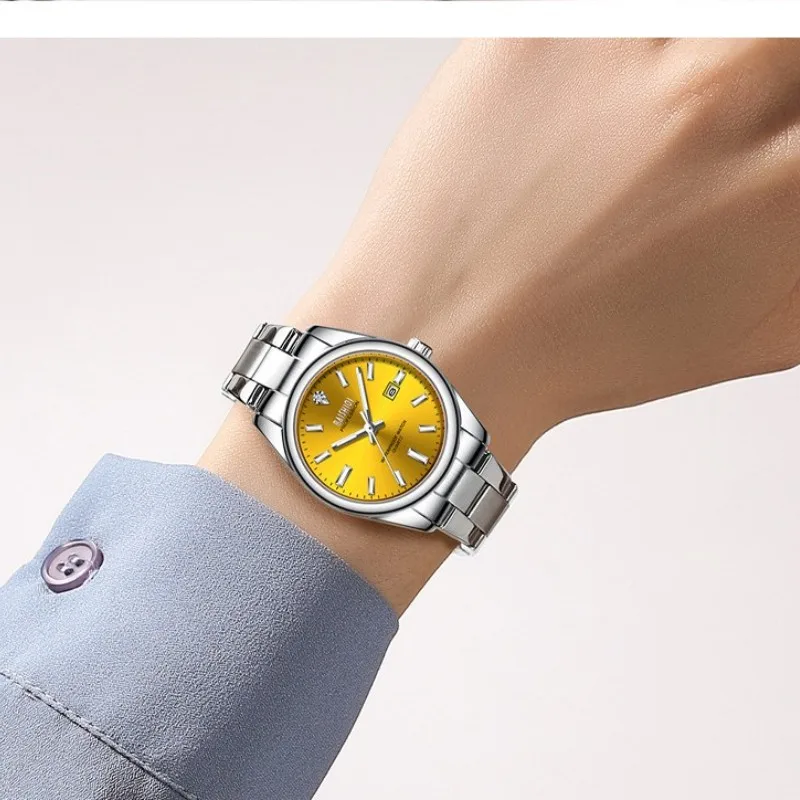 Fashion elegant BAISHIQI women's watches high quality casual waterproof wristwatch simple temperament luminous calendar watches