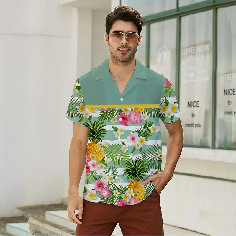 Рисунок 5 - Комплект гавайской рубашки с 3D принтом