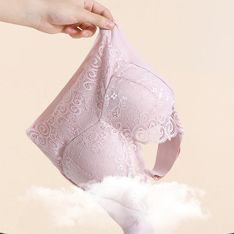 40-110 кг женский однотонный красивый бюстгальтер на спине сексуальный кружевной