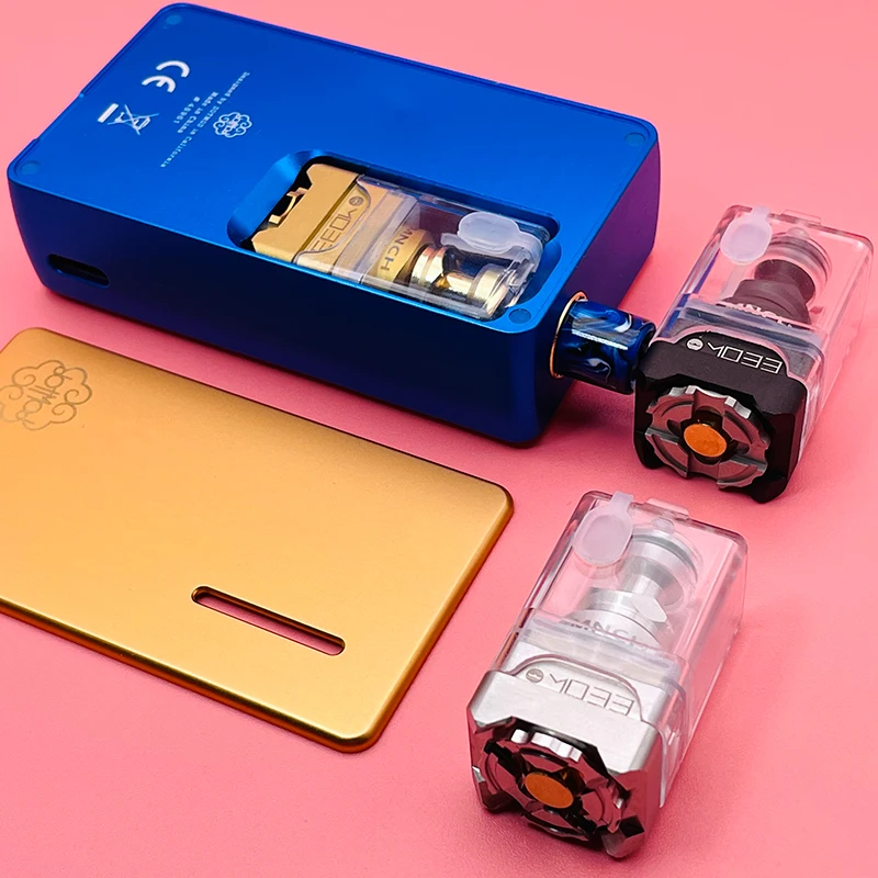 

Атомайзер DotMobb Dot Mobb для dotMod dotAIO V1 Pod 316SS PCTG 3,2 мл с 8 шт. пневматический контакт RBA