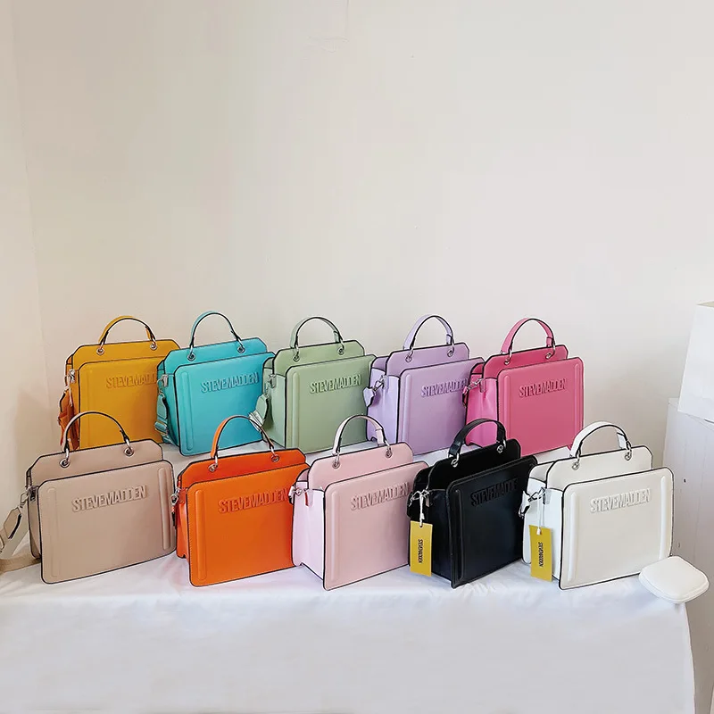 STEVEMADDEN Women's Purses and Handbag High Quality Shoulder Bag Luxury Designer Handbag Fashion Travel cosmetic shopping bag
