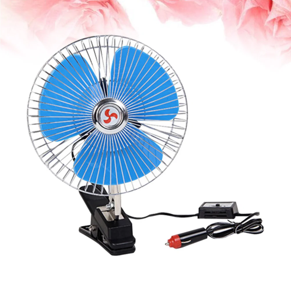 

Fan Car 12V Cooler Oscillating Coolingportable Autoclip Window Powered Solar Fans Volt Silent Electric Small Room Tower Water