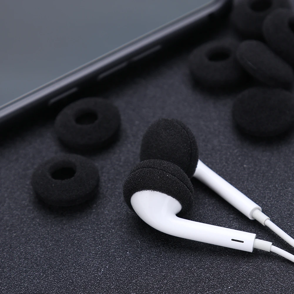 

10pcs Soft Sponge Foam Earbuds Ear Sleeve Replacement Wireless In Ear Earphones Foam Earpads for MP3 MP4 Mobile Headset