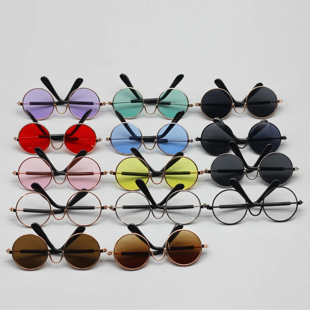 

1/3 BJD/SD 6,5 см прозрачные очки для кукол 60 см пластиковые солнцезащитные очки миниатюрные игрушки аксессуары игровой домик кукольная одежда