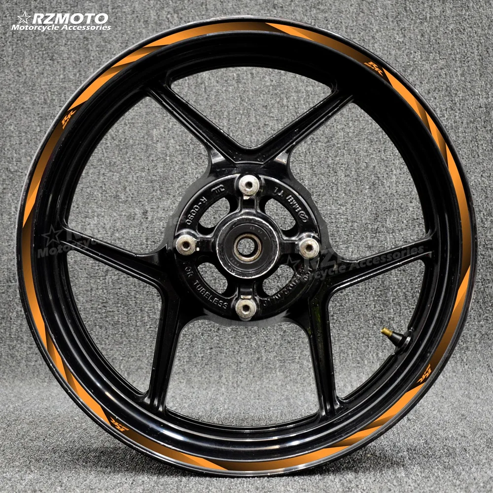 

17 дюймов Передняя и задняя наклейка на ступицу колеса мотоцикла, Водонепроницаемые Светоотражающие наклейки на обод для HONDA HRC CBR900RR CBR954RR 954