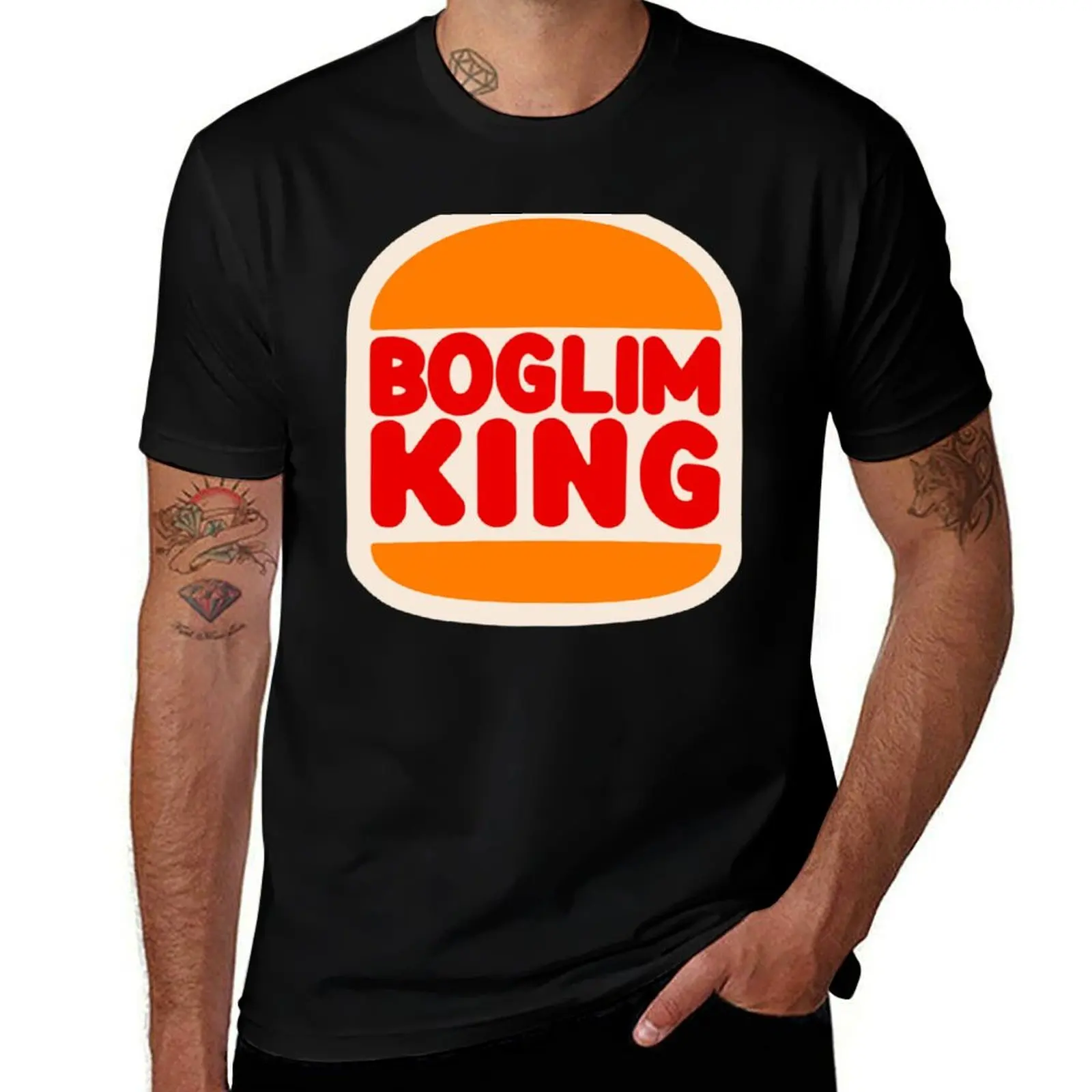 Фото Футболка KingCobraJFS Boglim King mashup с простым принтом №1