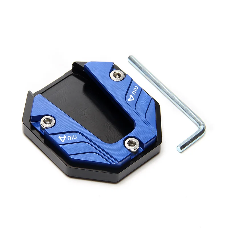 

Aluminum Alloy Motorcycle Bike Kickstand Extender Foot Side Stand Extension Foot Pad Support Plate Motorbike Accessories D7YA