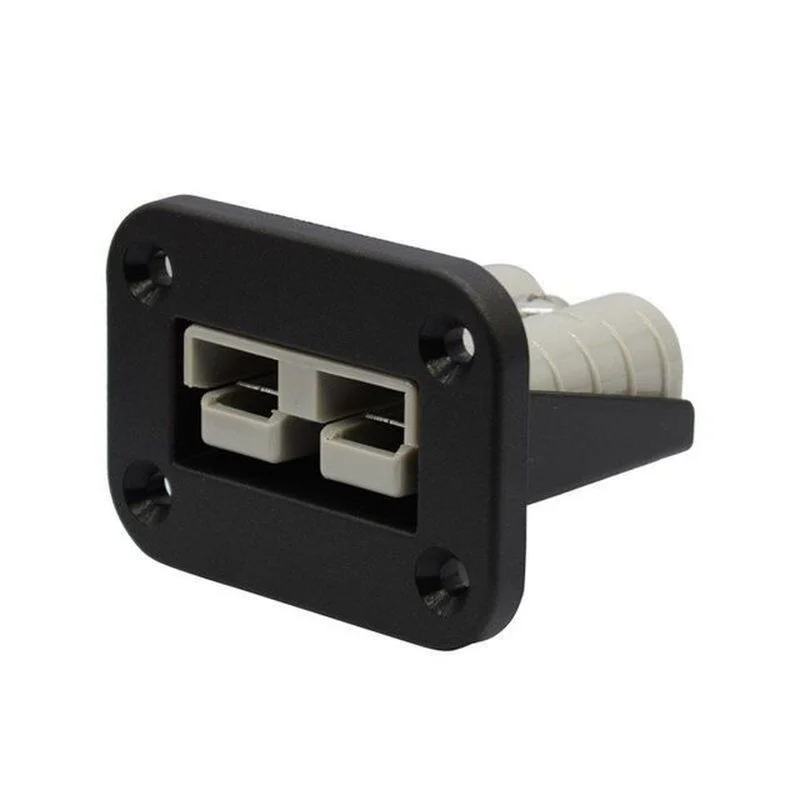12V 24V Flush Mount Anderson Plug 50 Amp Connector Kit Mounting Bracket Panel Cover Accessories for Caravan Camper Boat Truck | Автомобили