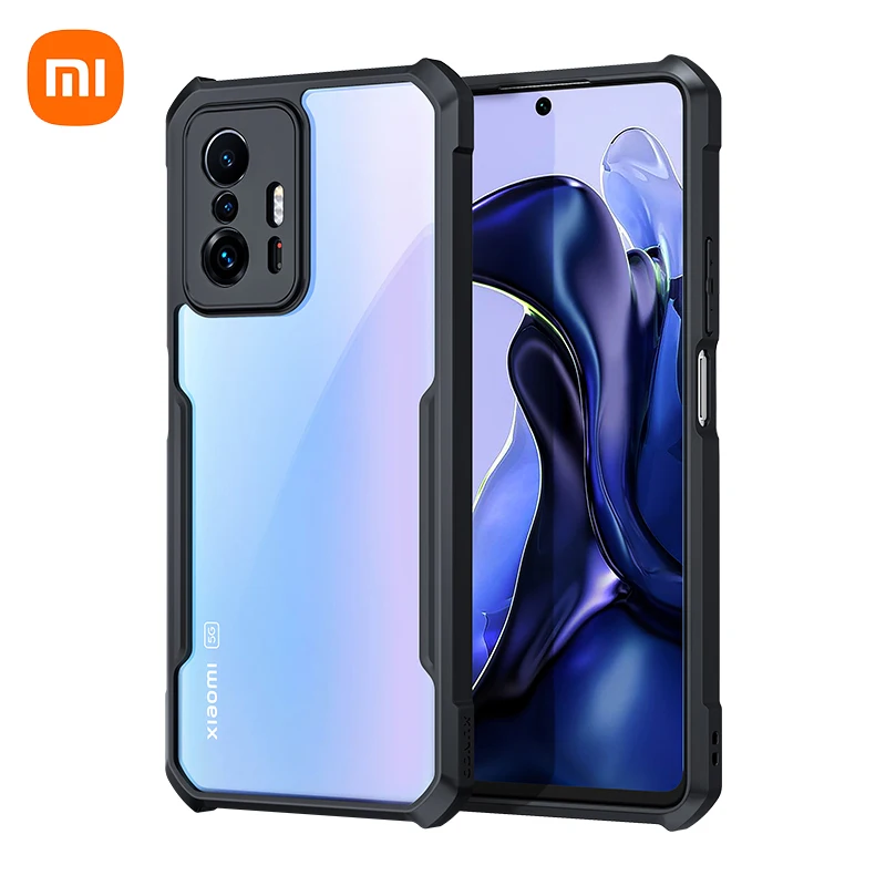 

For Xiaomi 11T Pro Case Shockproof Transparent Bumper Airbag Phone Cover For Xiaomi Mi 11T Pro Funda Coque Caso