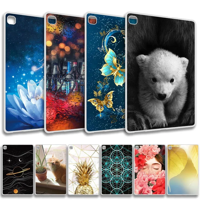 

Protective Case for Samsung Tab A7 Lite Funda Silicon Cover for Samsung Galaxy Tab A8 10.5 2021 A 7 10.4 2020 3 8.0 4 10.1 E 9.6