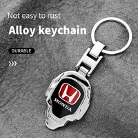 honda car metal emblem styling keychain chain motorcycle key ring for civic varadero xl1000 jazz xadv 750 fit forza shadow city