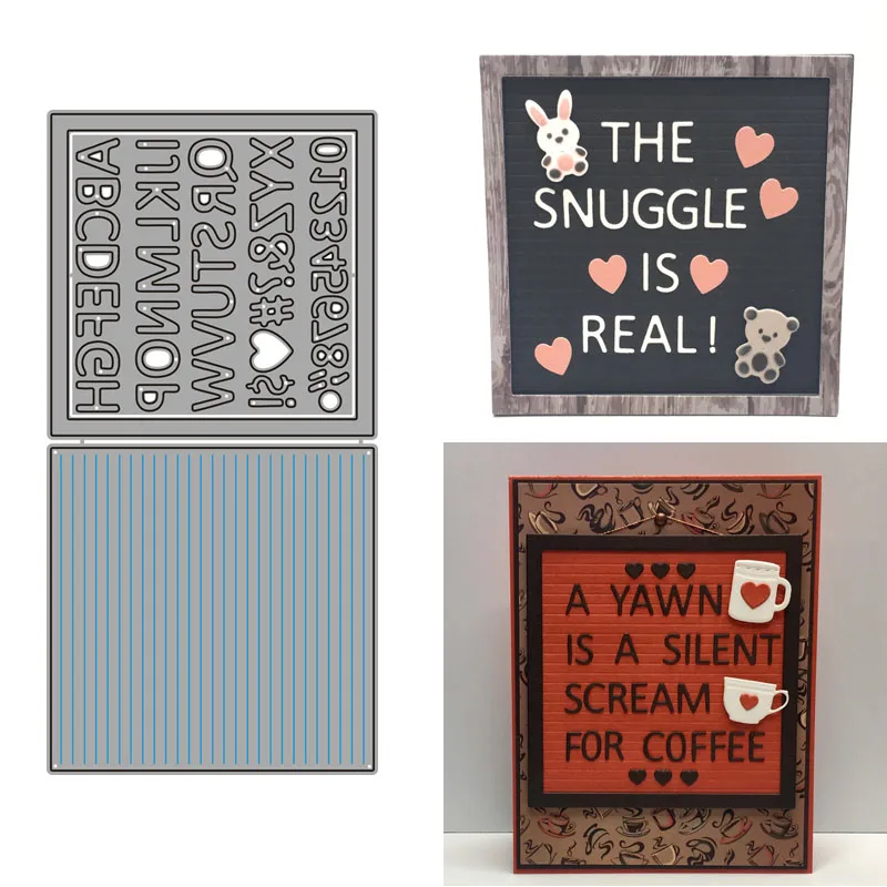 

Металлические Вырубные штампы LLove CCraft, доска для букв, «сделай сам», скрапбукинг, фотоальбом, декоративное тиснение, бумажная карта, рукодел...