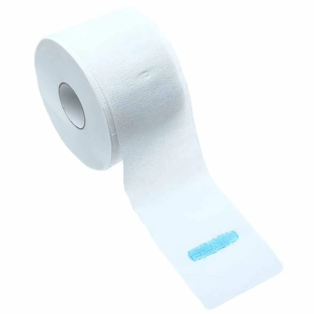 

Neck Ruffle Roll Paper Hair Cutting Salon Hairdressing Collar Accessory Necks Covering Disposable Haircut Collar Paper