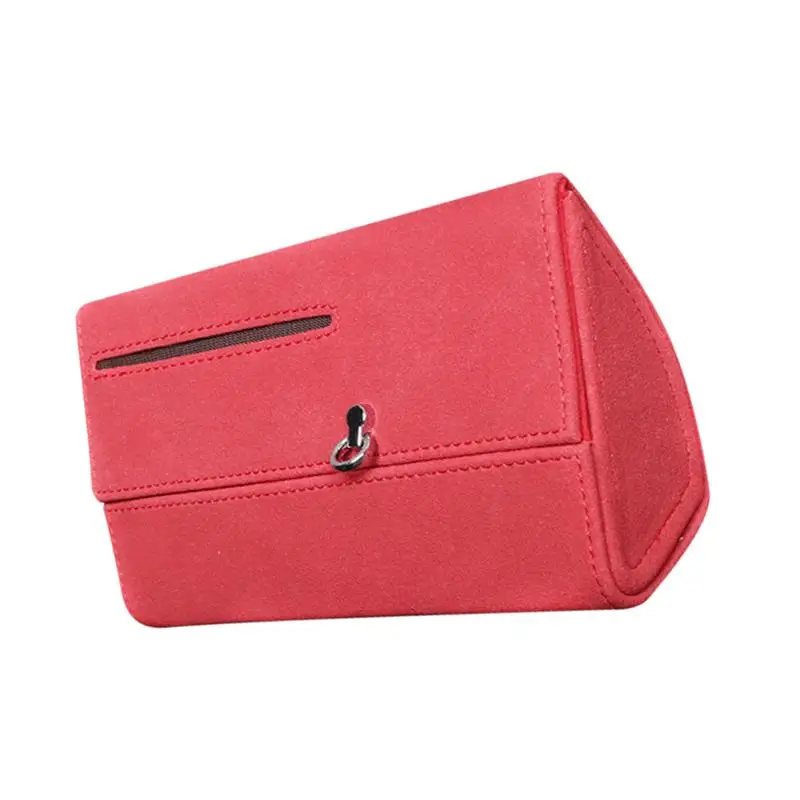 

Car Visor Sunglasses Case Glasses Box With Card Case And Magnet Closure Universal Automotive Eyeglasses Organizer For Car Suv RV