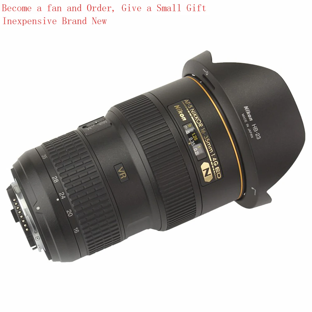 

Nikon AF-S 16-35 мм F/4G ED VR 16-35 F4 широкоугольный объектив