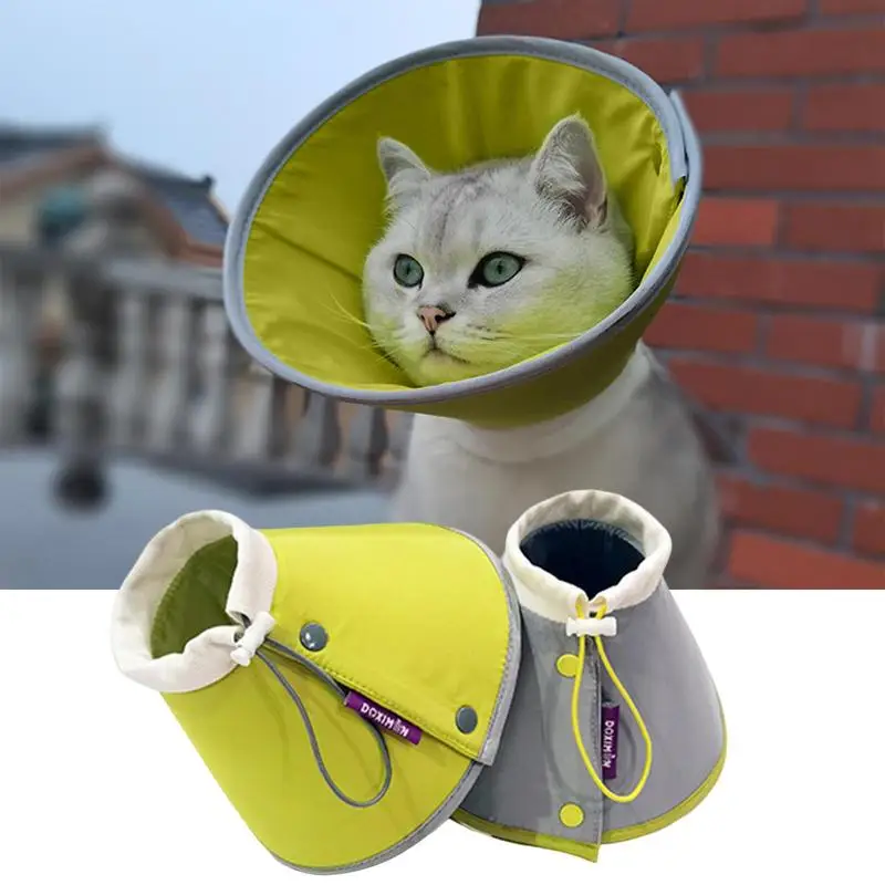 

Cat Elizabethan Collar Pet Protection Headgear Cat Recovery Cone Puppy Protection Collar Wound Healing Protective Cone For Pet