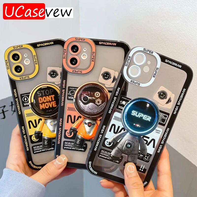 Новый чехол с рисунком астронавта искусственная кожа ТПУ задняя крышка для Apple