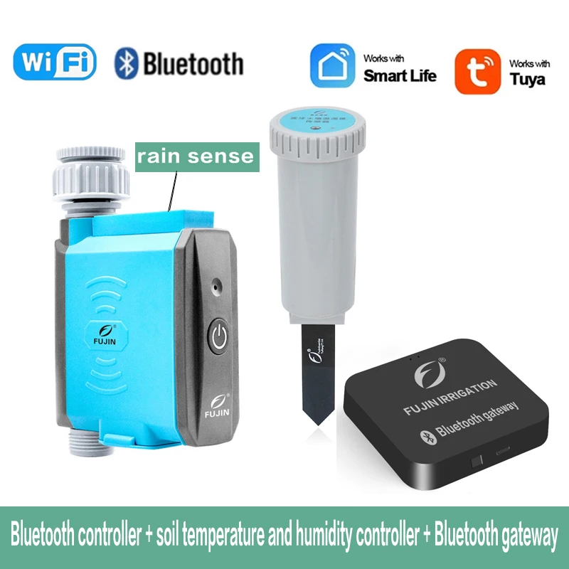 

Умная Система полива сада с таймером, Wi-Fi и Bluetooth