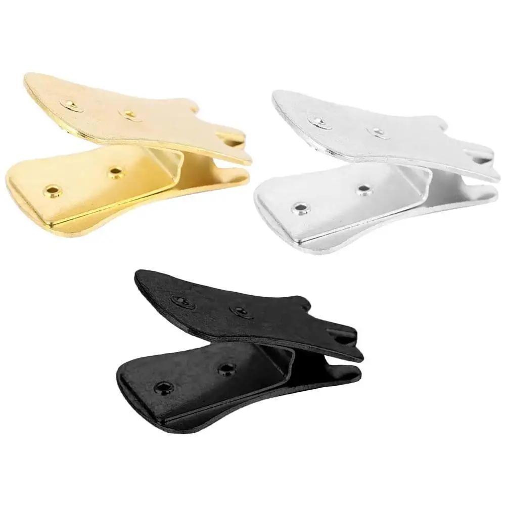 

3PCS Metal Erhu Zhonghu Mute Finish Erhu Muffler Silencer Silver/black/gold Part Stringed Instruments String Accessory