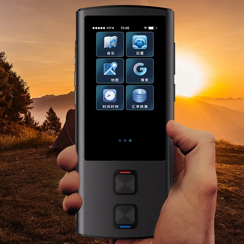 138 языков Wi-Fi онлайн и автономный голосовой переводчик точная запись перевода на