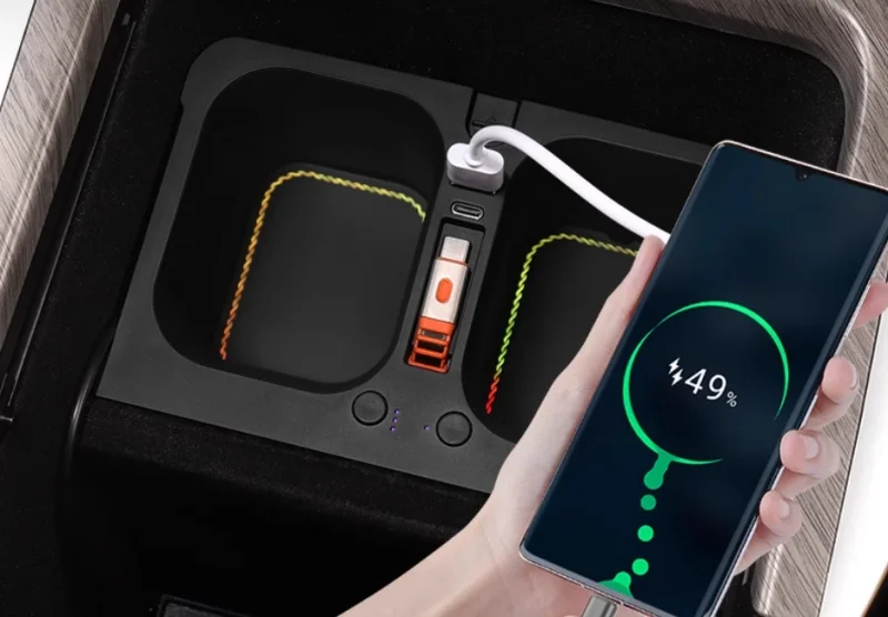 Док-станция для расширения ароматов центрального управления автомобиля