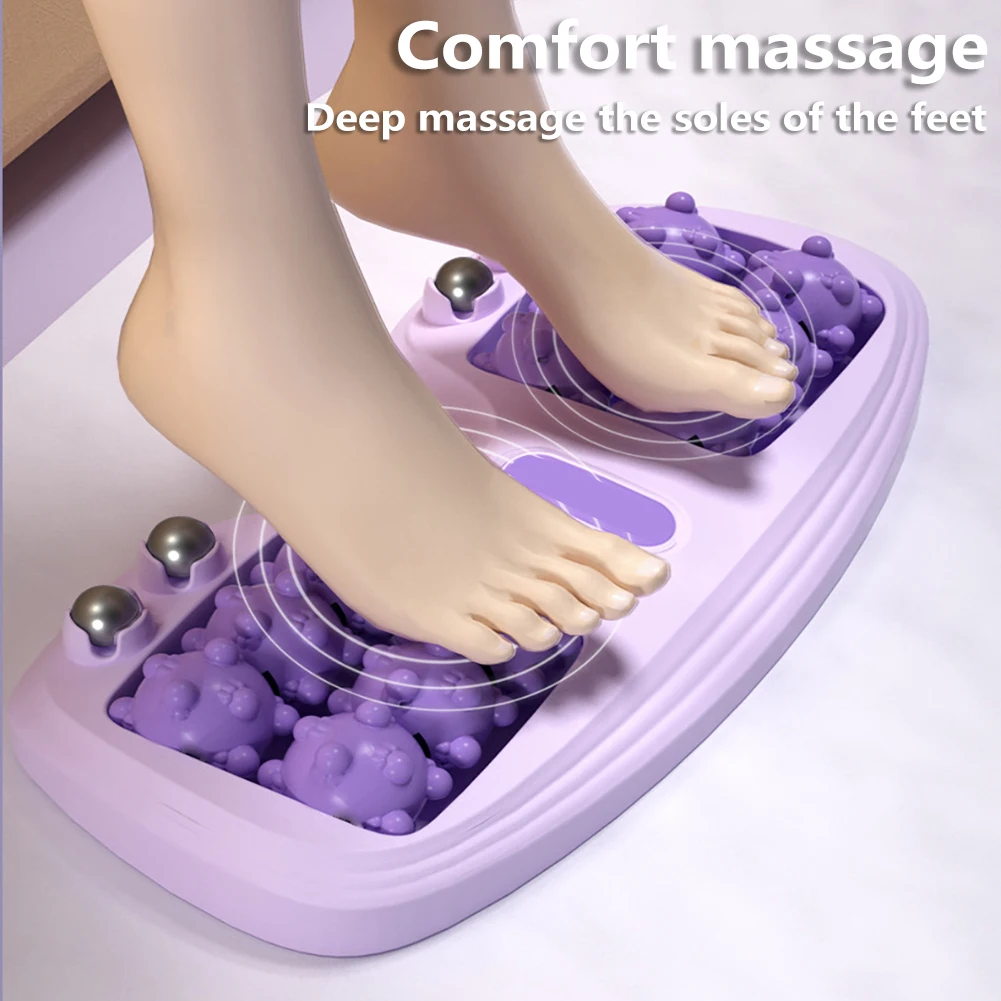 

Foot Massager Roller Feet Acupressure Point Massage Plantar Fasciitis Pain Relief Relax Roller Trigger Point Reflexology Tool