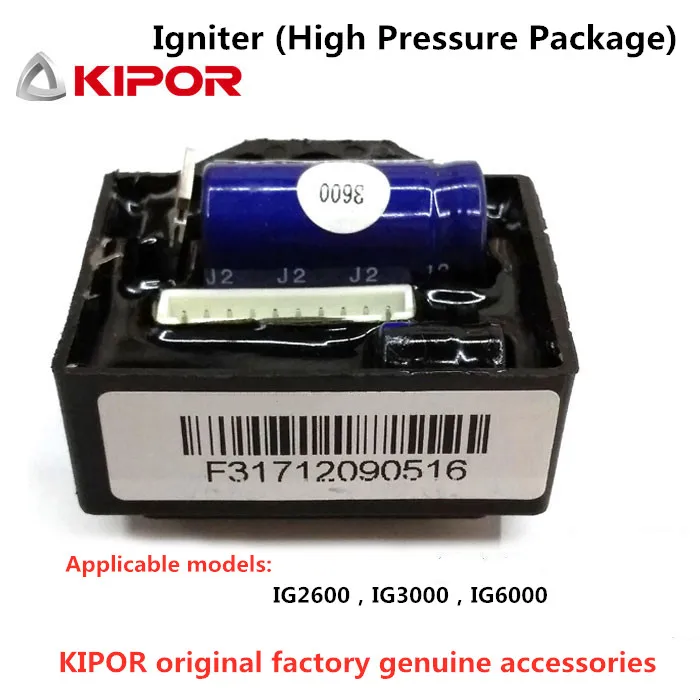 

KIPOR цифровой преобразователь частоты генератор подлинные детали IG2600 три в одном посылка высокого напряжения KIDHQ30