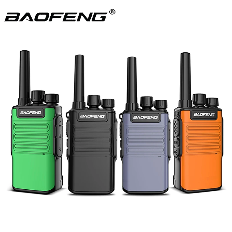 

Портативная мини-рация Baofeng BF-V8 Talkie с большим радиусом действия, двухсторонняя Любительская рация с ручной связью, 2 шт.