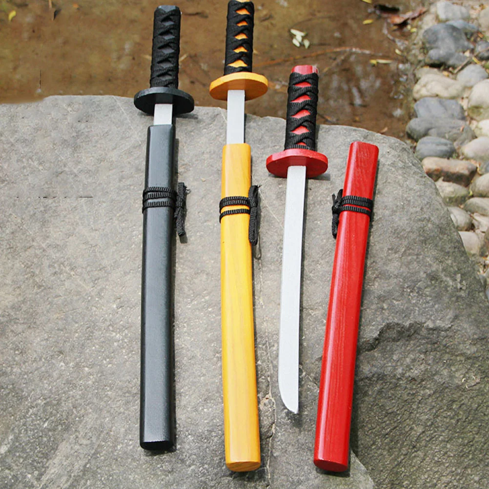 

Cosplay Toy Playing Gathering Game Plaything Playthings Accessories Plastic Swords Practice Toys Halloween Katana