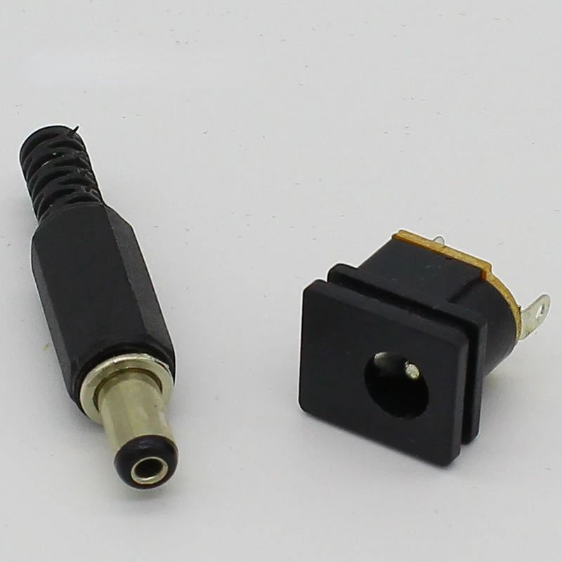 

5.5X2.1mm DC Power Female Plug Jack + Male Plug Jack Socket Adapter