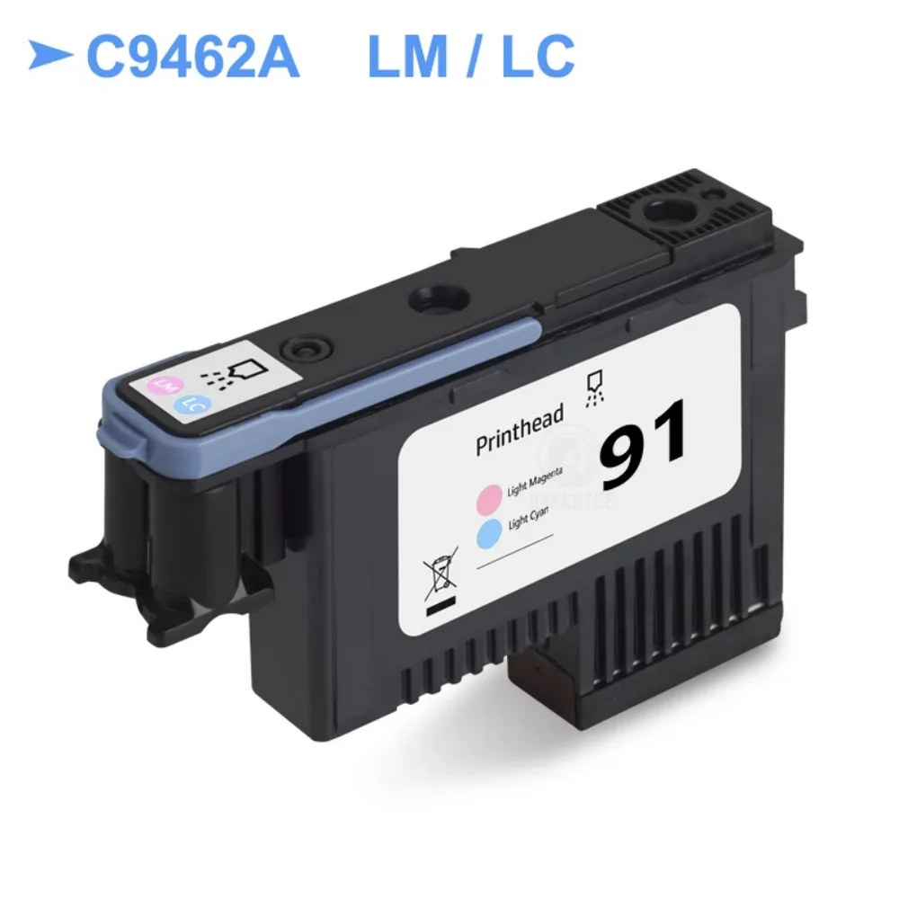 

HP 91 High quality C9460A C9461A C9462A C9463A Print Head For HP Designjet Z6100 Z6100ps Printer (MBK/C M/Y LM/LC PBK/LGY)