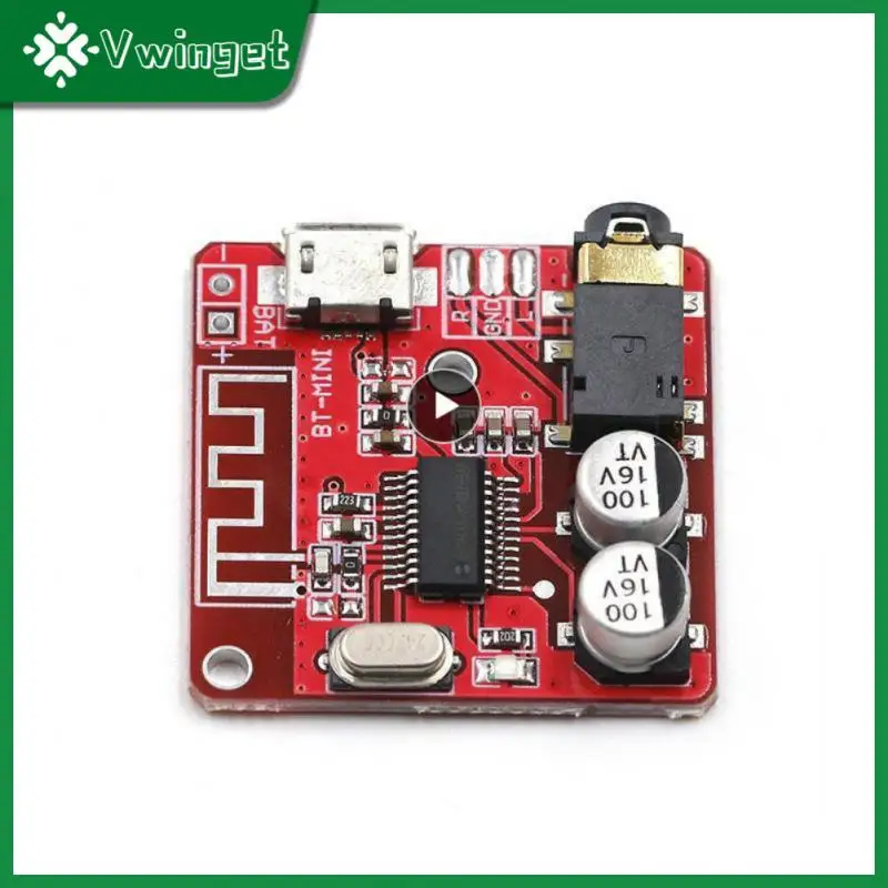 

Led Indicator Music Module Wireless Lossless Decoder Board Stereo Mp3 Audio Receiver Board Vhm-314 bluetooth-compatible 3.7-5v