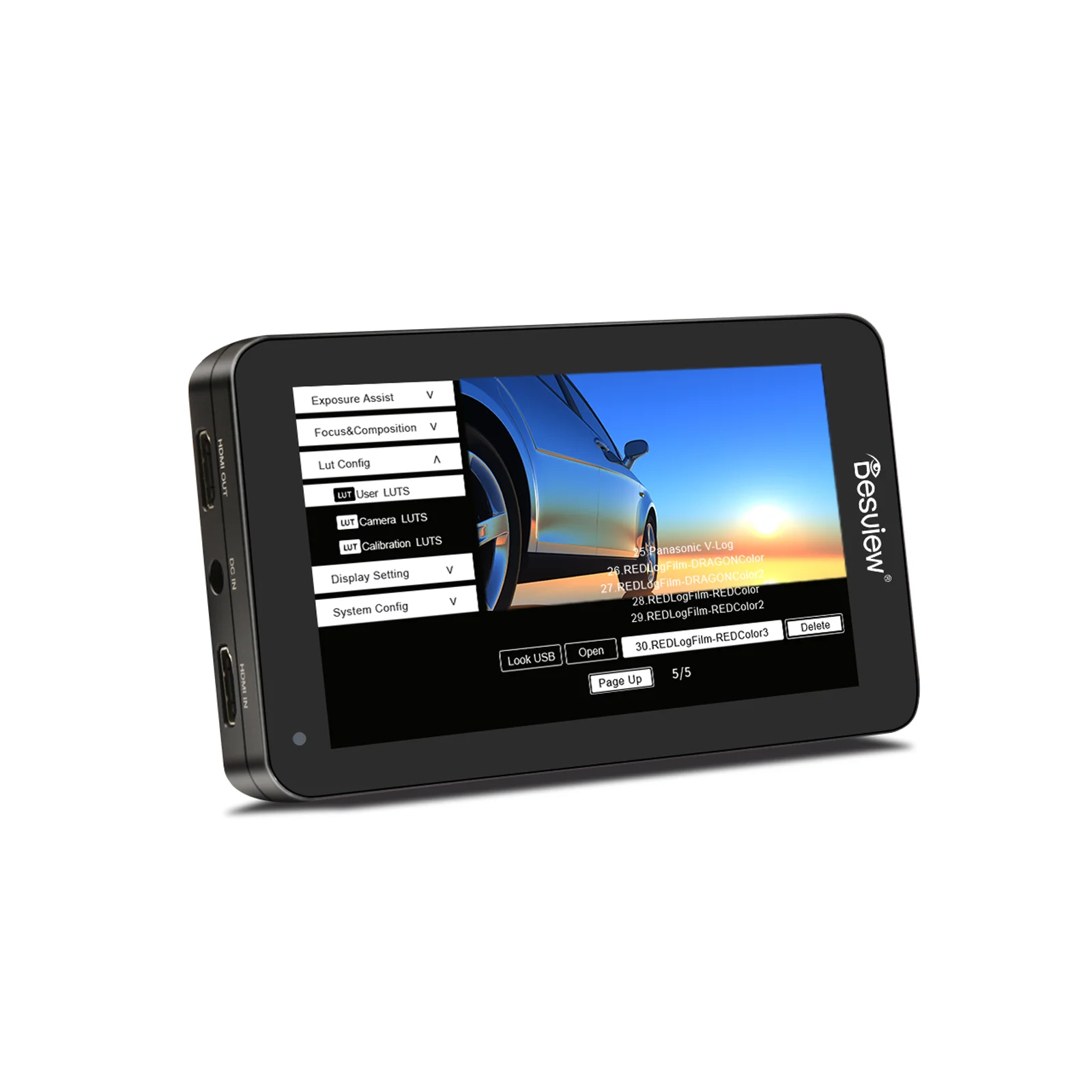 

Desview U6 4K HDMI DSLR camera monitor with 2800nits brightness full HD touchscreen monitor with camera control function