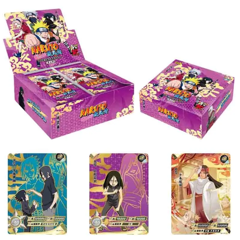 

Wholesale Kayou New Naruto Heritage Booster Collection Cards Box Children Table Game Toys BOX Playing Game Cards Gifts