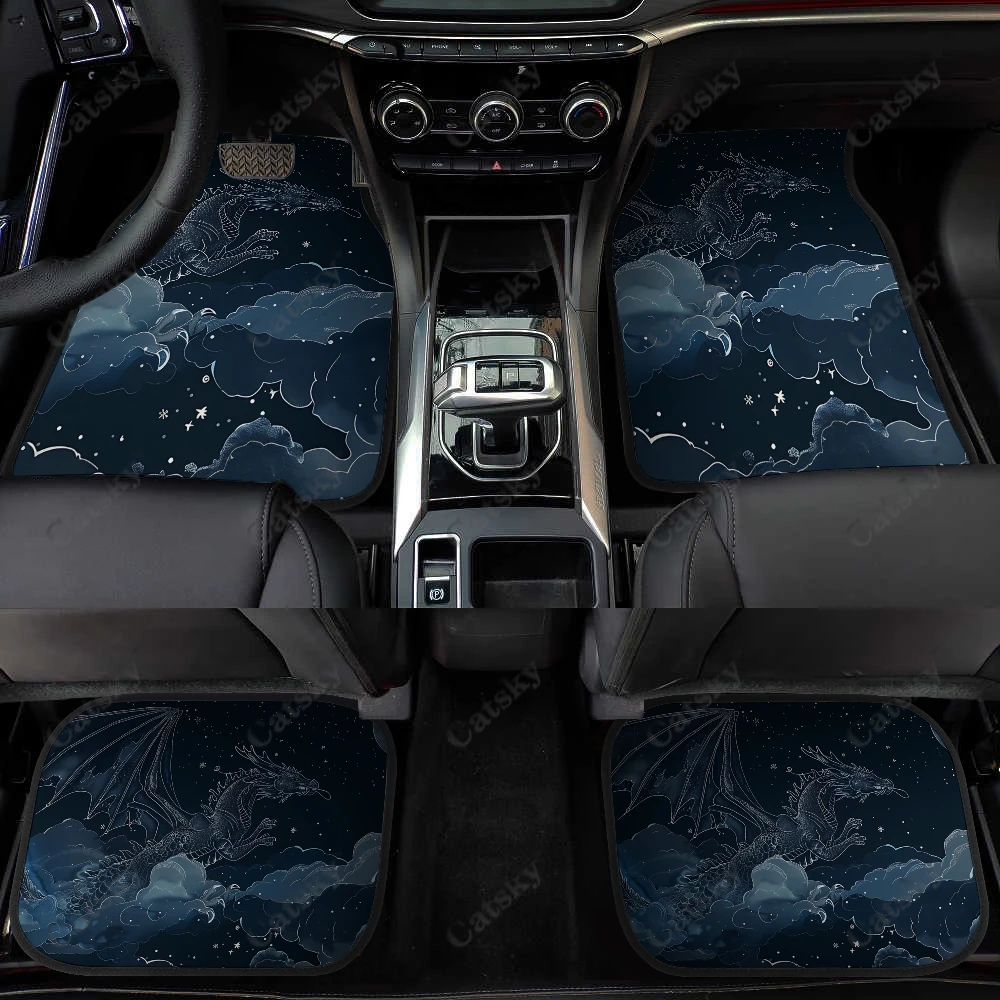 Автомобильные коврики Dragon со звездным небом 4 шт. для любых погодных условий