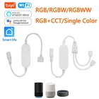 Контроллер для светодиодных лент RGBW RGBWW RGB + CCT, 5 В, 12 В, 24 В постоянного тока