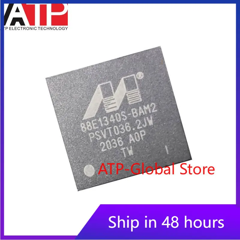 

1 шт. 88E1340S-BAM2 88E1340S BAM2 чип IC BGA