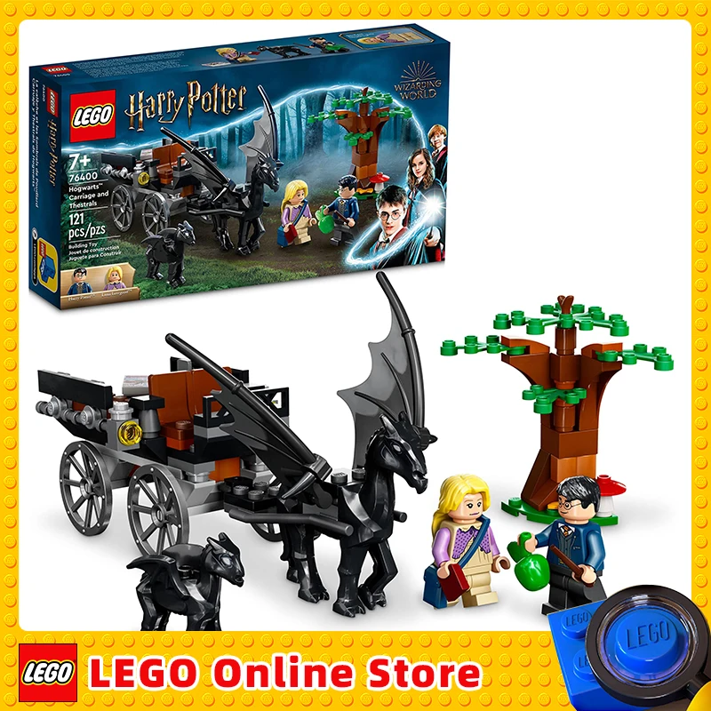 

LEGO & Harry Potter Hogwarts Carriage and Thestrals 76400 Building Toy Set from Order of The Phoenix Movie (121 Pieces)