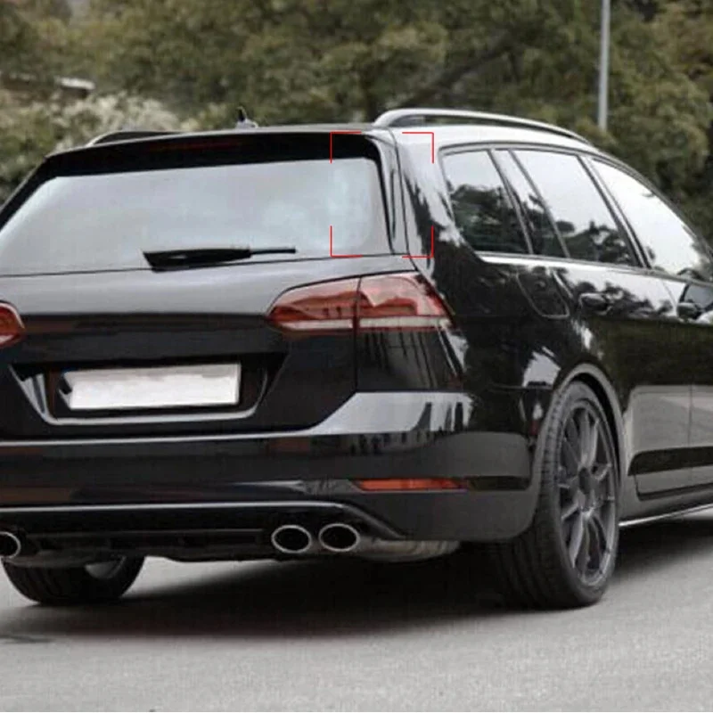 Для VW Golf 7 R Variant Wagen 2014-2017 Задний боковой спойлер-диффузор 2014 2015 2016 2017 Автомобильные аксессуары (art.: 3920dd26466bf) - 3920dd26466bf