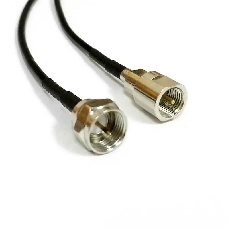 Коаксиальный кабель RF RG174 F штекер-штекер FME переходник для пигтейлов/проводов 20