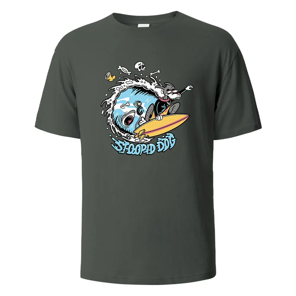 Мужская футбольная майка Stoopid с графическим принтом 100% хлопок дышащая удобная