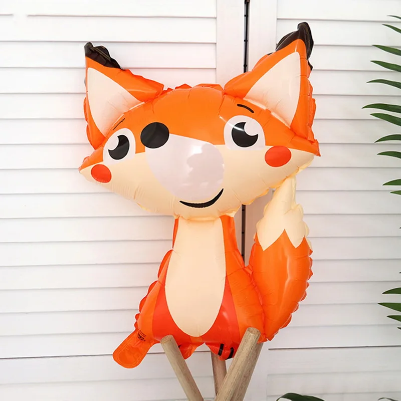 Воздушный шар в форме животных лиса панда слон кролик Пингвин детские игрушки