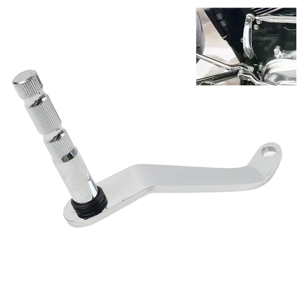 

Хромированный рычаг переключения передач мотоцикла, металлический рычаг переключения передач для Harley Davidson Softail Fat Boy FLSTF 1990-2006 FLSTN