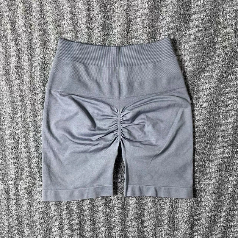 Seamless High Waist Yoga Shorts Push Up Running Shorts Scrunch Butt Sports Shorts Gym Pants Fashion Fitness Clothing For Women