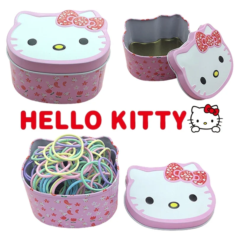 Женская коробка для хранения мультяшная мини металлическая портативные