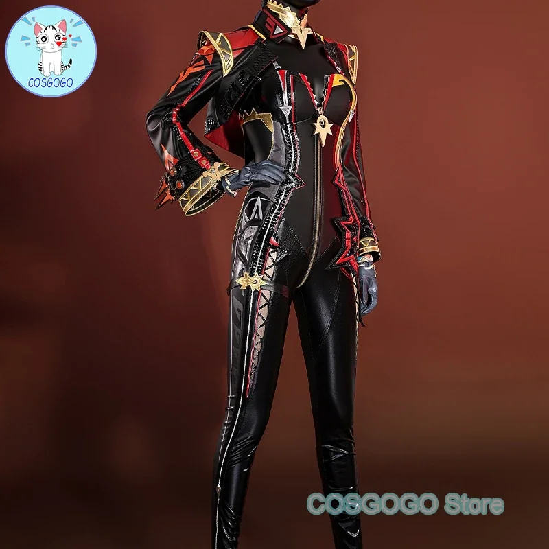 COSGOGO Mavuika косплей костюм игра геншин воздействие Бог войны Униформа серьги