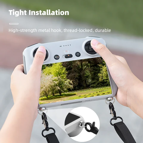 Ремешок для контроллера DJI RC/RC 2/RC Pro, регулируемый шейный ремешок для DJI NEO/Mini 4 PRO/Air 3/Mavic 3 Pro, аксессуар для дронов
