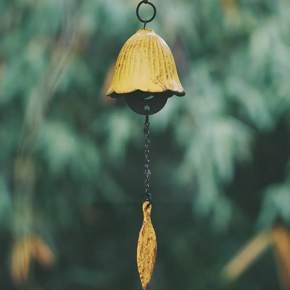 

Japanese Furin Wind Chime Nambu Cast Iron Bells Set Retro Hanging Bell Wind Bell Suit For Home Garden Car Decoration B1e4