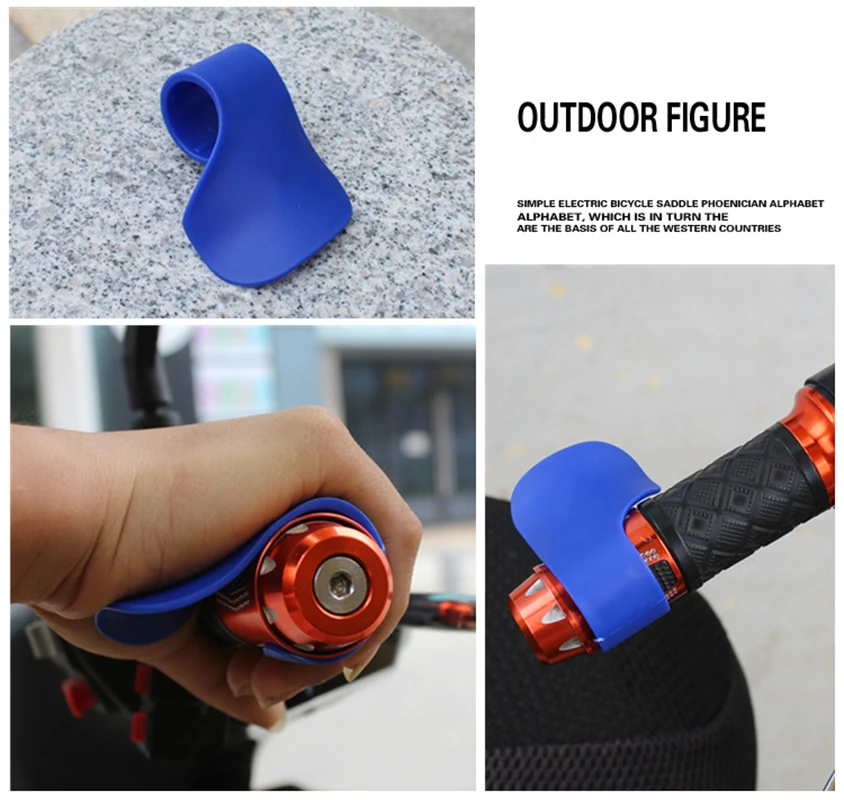 

1pc Motorcycle Accelerator Booster Non-Slip Handle Control Assist Grip Handlebar Labor Saver Tools Motor Assist Boosters Clip